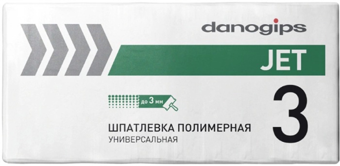 DANOGIPS Шпатлевка полимерная универсальная Dano JET3 20кг (48) 100026 - фото 277