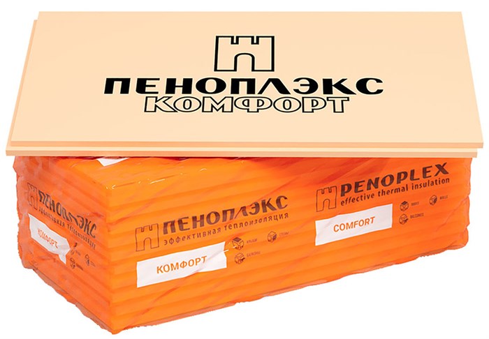 Плиты "ПЕНОПЛЭКС КОМФОРТ" 50х585х1185 (0,2429) 7листов 100398 - фото 337