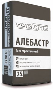 Вяжущее гипсовое Г-5 Г-6 (гипс строительный) ГОСТ 125-79 25кг/60 100231