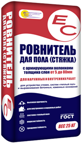 ЕС Ровнитель для пола (стяжка) 25 кг, (54шт) 100064