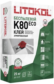 Клей д/плитки Litokol K 80 LITOFLEX, 25кг (54) 100192