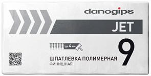 DANOGIPS Выравнивающая полим. шпатлевка DANO JET9 20кг (48) 100022