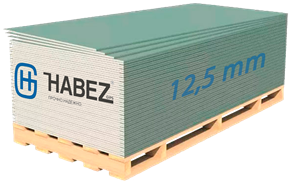 ГКЛВ 12,5 Хабез 50шт/пал 100267