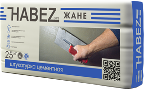 Хабез Штукатурка цементная смесь Жане 25/56 100283
