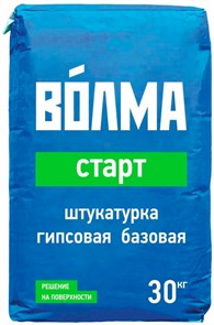 Штукатурка Волма Старт 30кг/45 Волма-МКП 100325