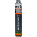 Пена-клей-цемент REFIT профессиональный 780гр (Для газоблоков, 1 бал = 28 блоков) 100305 - фото 299